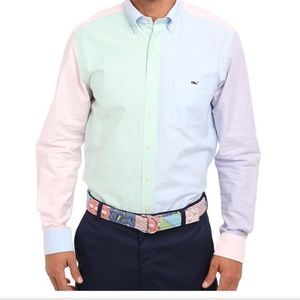 Vineyard Vines Slim Fit Tucker Shirt mens M